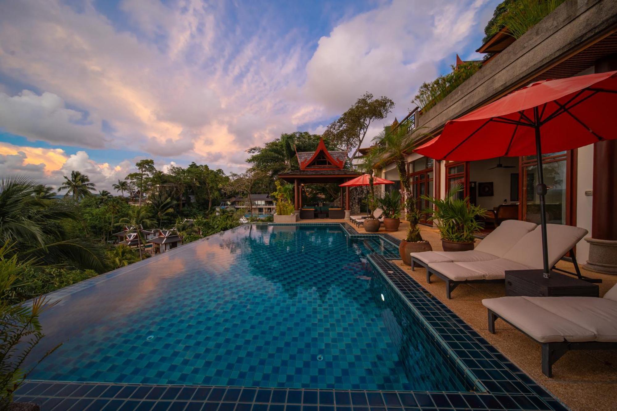 Surin Luxurious 6Br Private Swimming Pool Stunning Sunset Villa Phuket Bagian luar foto