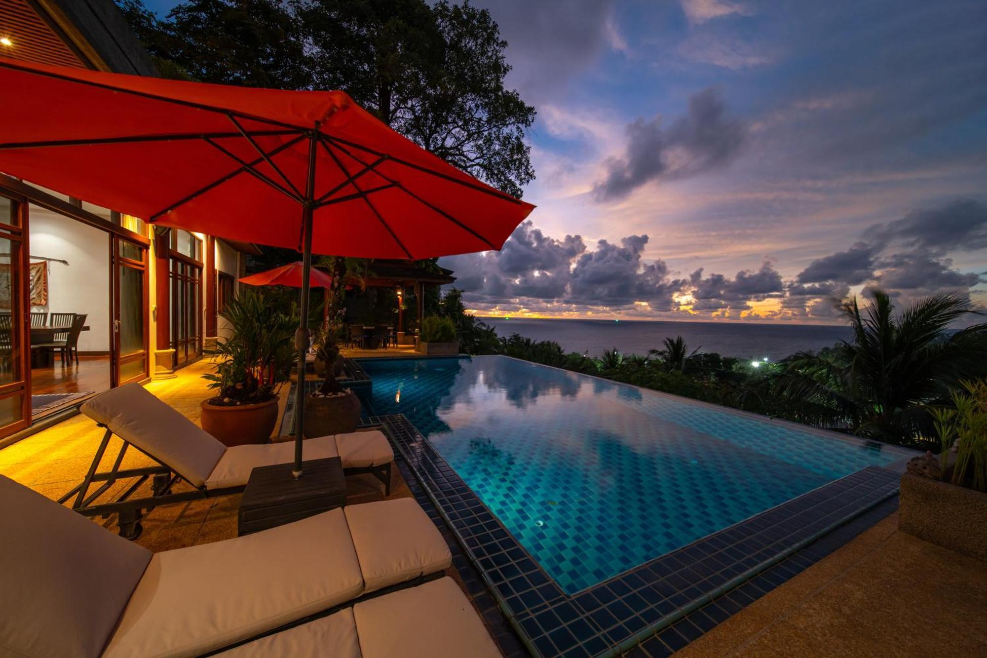 Surin Luxurious 6Br Private Swimming Pool Stunning Sunset Villa Phuket Bagian luar foto