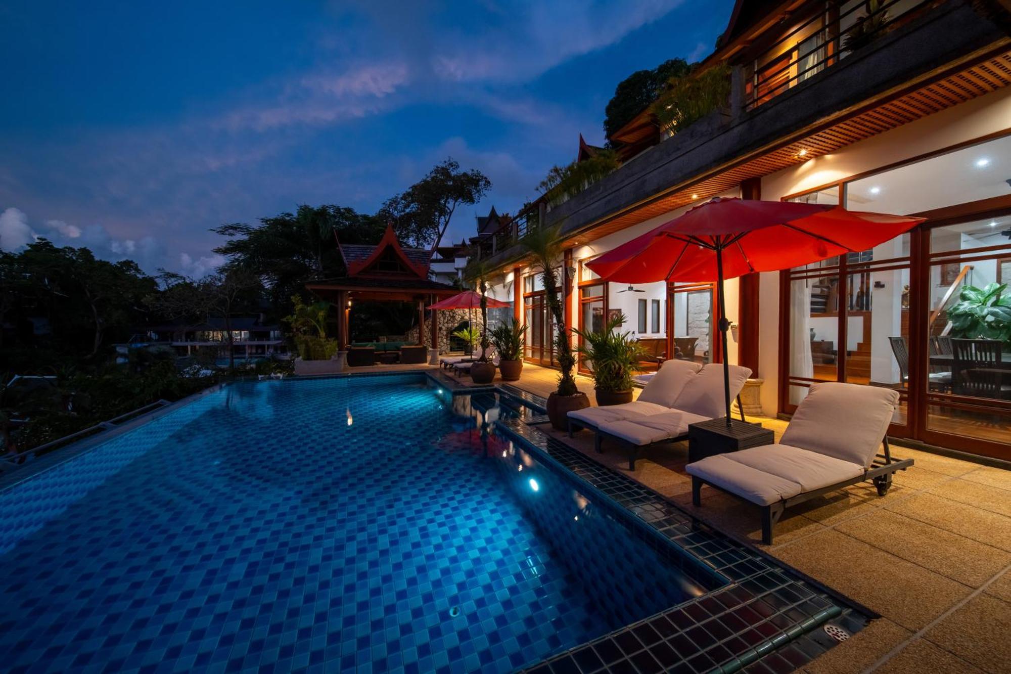 Surin Luxurious 6Br Private Swimming Pool Stunning Sunset Villa Phuket Bagian luar foto