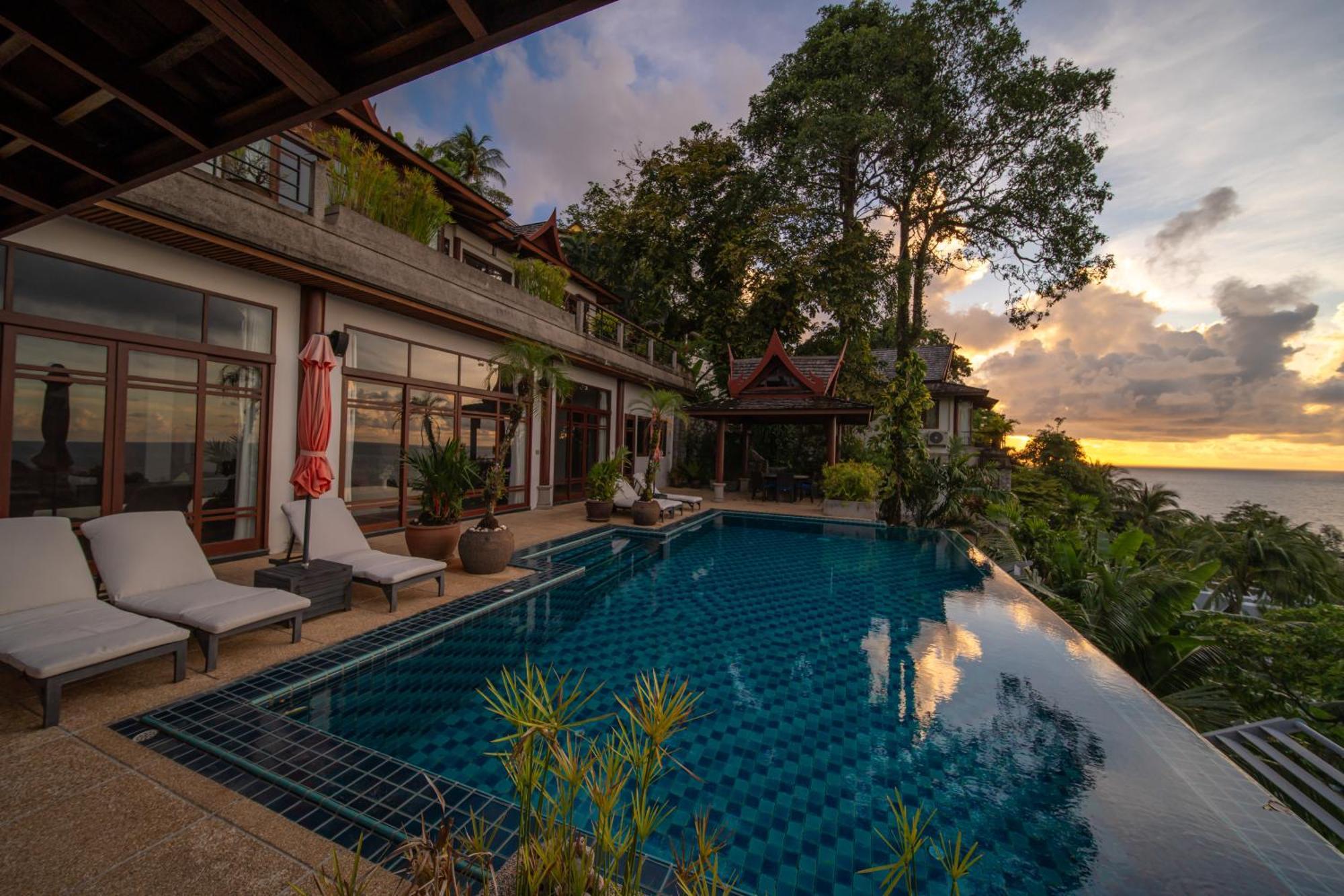 Surin Luxurious 6Br Private Swimming Pool Stunning Sunset Villa Phuket Bagian luar foto