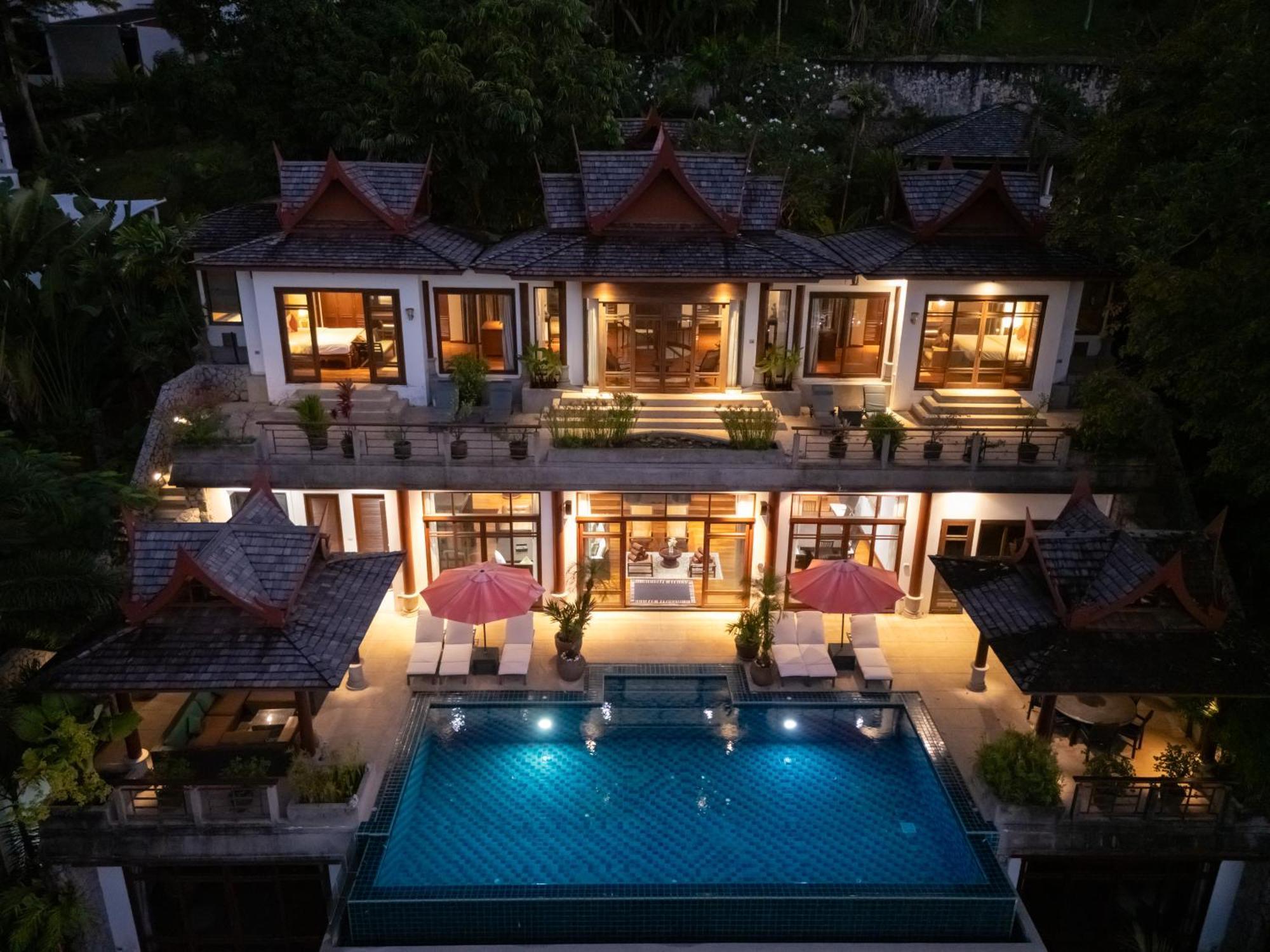 Surin Luxurious 6Br Private Swimming Pool Stunning Sunset Villa Phuket Bagian luar foto